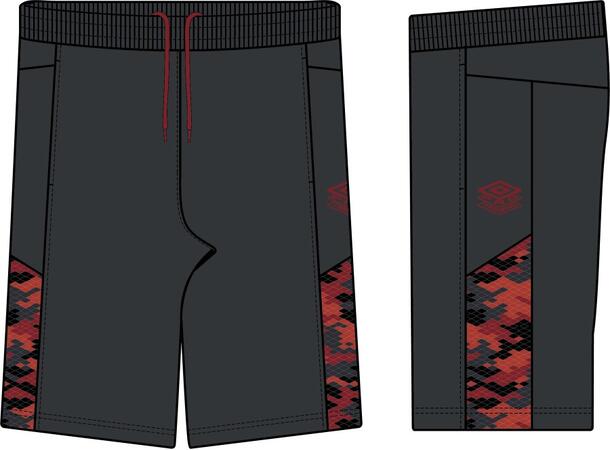 UMBRO Pro Tr Active Short Sort M Treningsshorts 