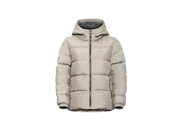 JW Frozen Palace Jkt W Rds Beige L Jack Wolfskin Dunjakke til dame 