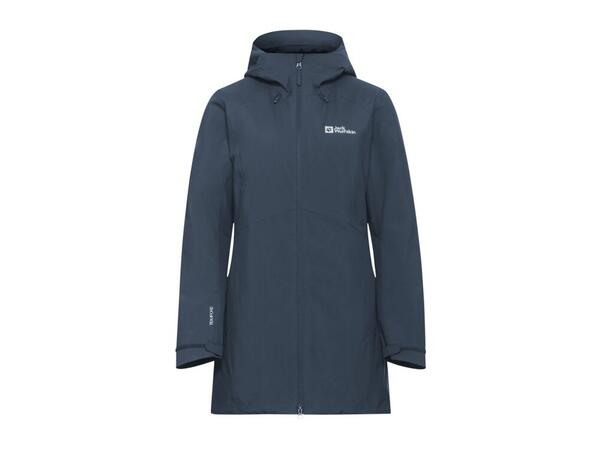 JW Heidelstein Ins Jkt W Marine M Jack Wolfskin Skalljakke til dame 
