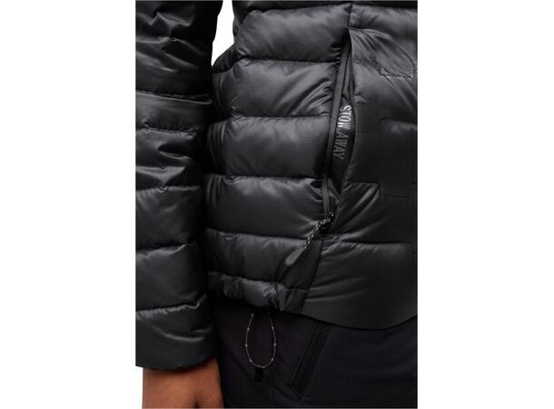 JW Passamani Down Hoody W Mørk grå M Jack Wolfskin Lett og varm dunjakke dame 