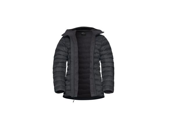 JW Passamani Down Hoody W Mørk grå M Jack Wolfskin Lett og varm dunjakke dame 