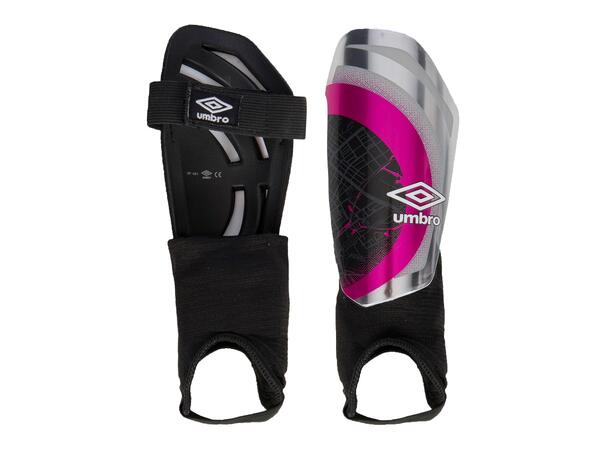 UMBRO Neo Pro Tecta Guard Sock Grå M Leggskinn med ankelsokk 