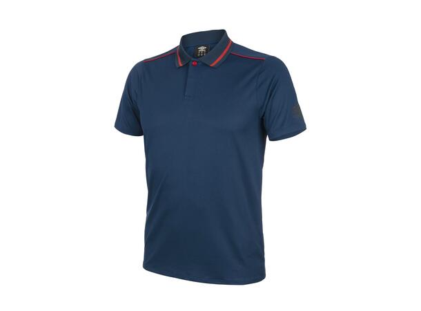 UMBRO Pro Tr Active Polo Blå L T-skjorte i polyester med krage