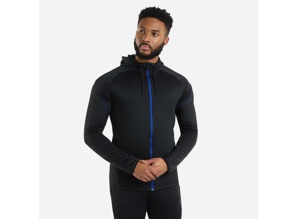 UMBRO Pro Tr FZ Hoodie Sort S Treningsjakke med hette 