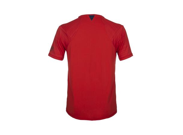 UMBRO Pro Tr Marl Poly Tee Rød XXL Trenings T-skjorte i polyester 