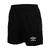 UMBRO Liga Shorts W Sort 34 Spillershorts i resirkulert kvalitet 