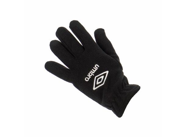 UMBRO Ara Fleece Gloves Sort JR Fingerhansker i fleecekvalitet