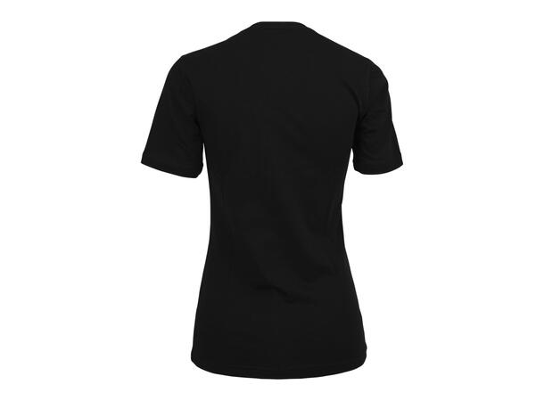 UMBRO Basic Tee W Sort 38 Rundhalse t-skjorte i bomull 