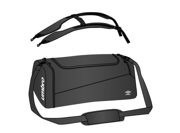 UMBRO Club Bag 90L Sort L Praktisk og slitesterk bag 