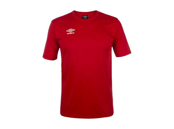UMBRO Cup SS Jersey jr Rød 128 Spillertrøye i 100% polyester 