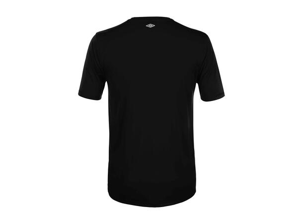UMBRO Cup SS Jersey jr Sort 128 Spillertrøye i 100% polyester 