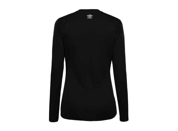 UMBRO Liga LS Jersey W Sort 38 Flott langermet spillertrøye til dame 