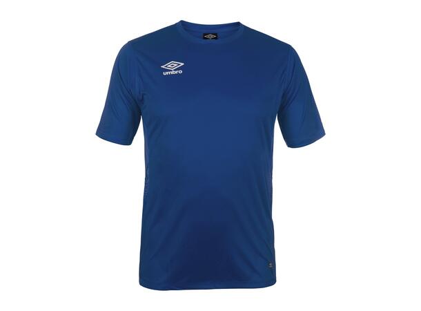 UMBRO Liga SS Jersey jr Blå 128 Spillertrøye i resirkulert kvalitet JR 