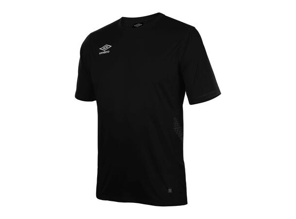 UMBRO Liga SS Jersey jr Sort 128 Spillertrøye i resirkulert kvalitet JR 