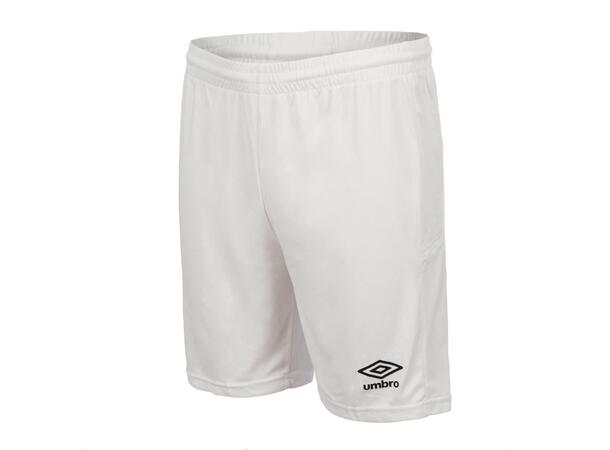 UMBRO Liga Shorts Hvit S Spillershorts i resirkulert kvalitet 