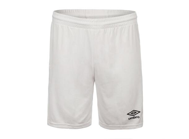 UMBRO Liga Shorts Hvit S Spillershorts i resirkulert kvalitet 