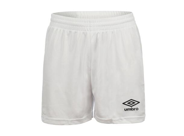 UMBRO Liga Shorts W Hvit 36 Spillershorts i resirkulert kvalitet 