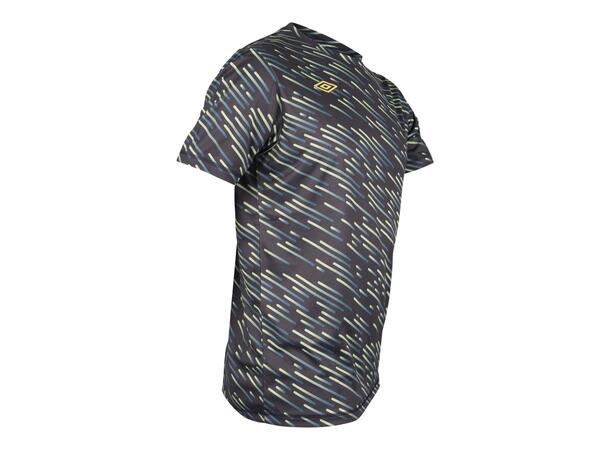 UMBRO Pre Match Tee Marine XXL Resirkulert sublimert trenings t-skjorte 