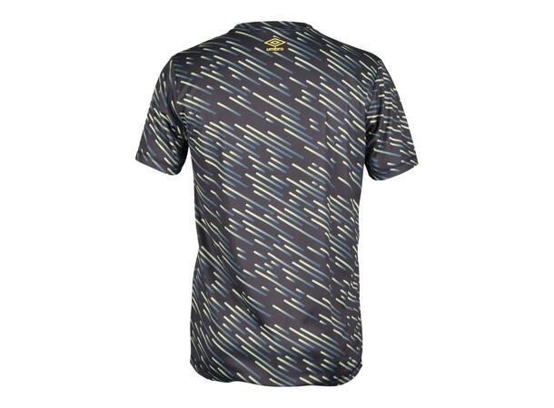 UMBRO Pre Match Tee Marine XXL Resirkulert sublimert trenings t-skjorte 