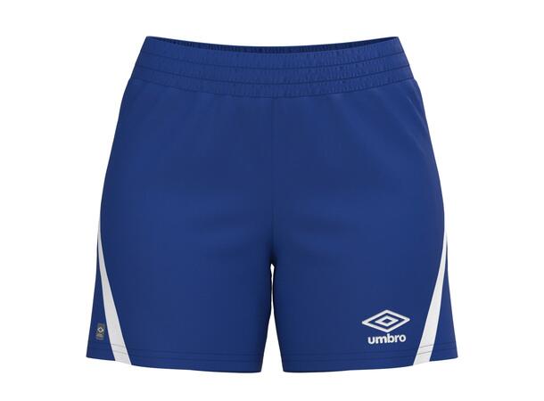 UMBRO UX Pro Shorts W Blå/Hvit 40 Flott spillershorts dame 
