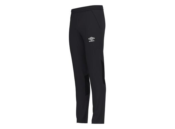 UMBRO UX Pro Slim Pant Sort/Hvit M Treningsbukse i smal passform 
