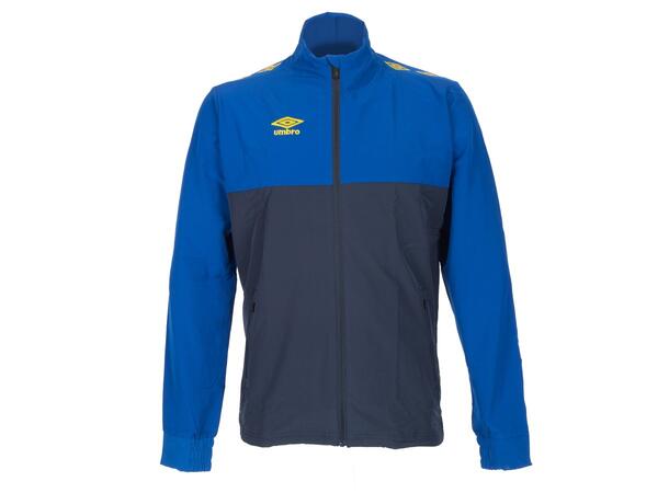 UMBRO UX Pro Trn Jkt Jr Blå/Gul 164 Lett treningsjakke, normal passform. 