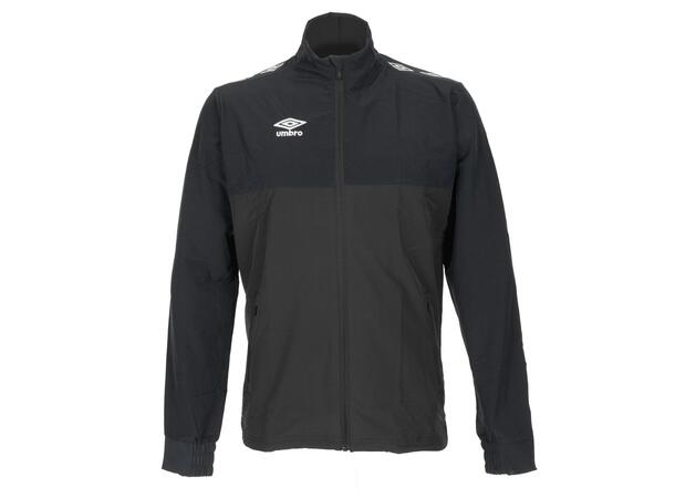 UMBRO UX Pro Trn Jkt Sort/Hvit M Lett treningsjakke, normal passform. 