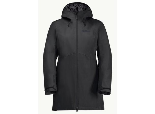 JW Heidelstein Ins Jkt W Sort M Jack Wolfskin Skalljakke til dame 