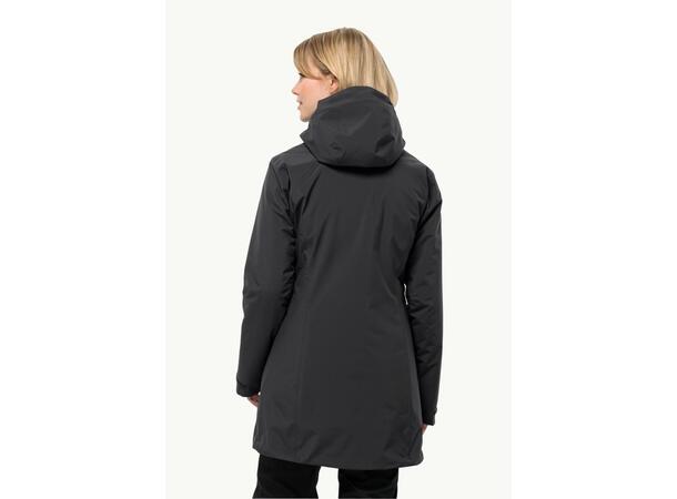 JW Heidelstein Ins Jkt W Sort M Jack Wolfskin Skalljakke til dame 