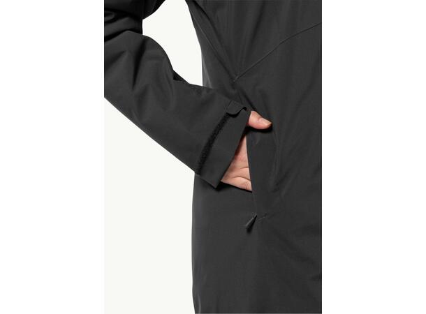 JW Heidelstein Ins Jkt W Sort M Jack Wolfskin Skalljakke til dame 
