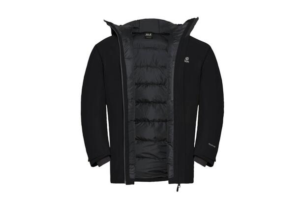 JW Icecape 2L Down Ins Jkt Sort L Jack Wolfskin vanntett dun jakke 