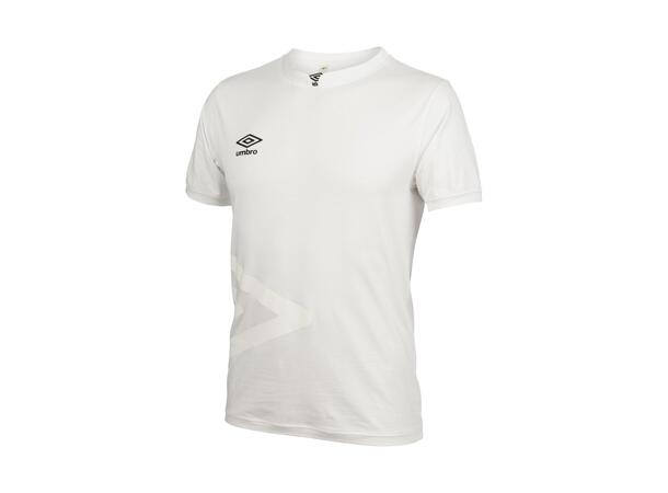 UMBRO Boston T-Shirt Hvit XL T-skjorte med rund hals 