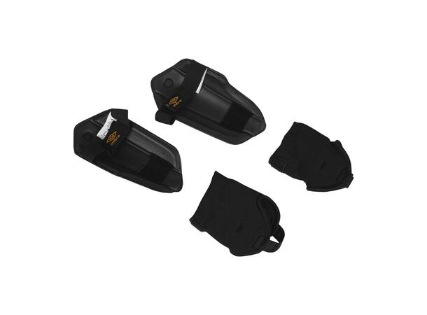 UMBRO Neo Flexi With Det/Sock Oransje L Leggskinn avatagbar ankel beskyttelse