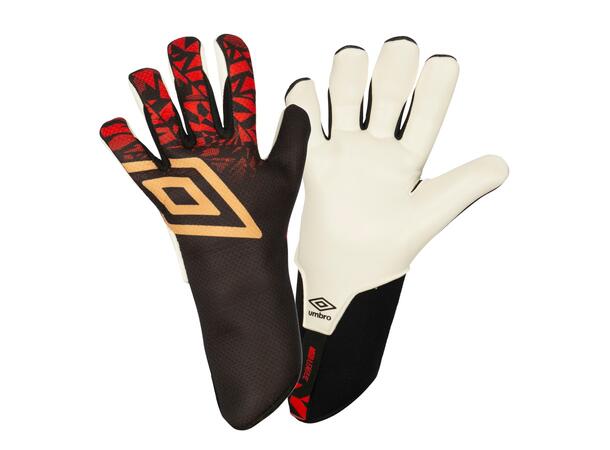 UMBRO Neo League Glove Sort/Gul 10 Keeperhanske 
