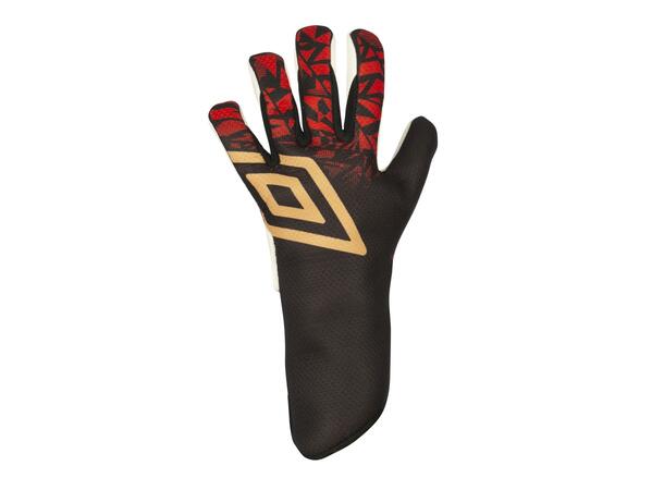 UMBRO Neo League Glove Sort/Gul 10 Keeperhanske 