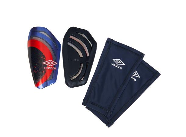 UMBRO Neo Pro Tecta2 Guard Sleeve Blå XS Leggskinn med strømpe som har lomme 