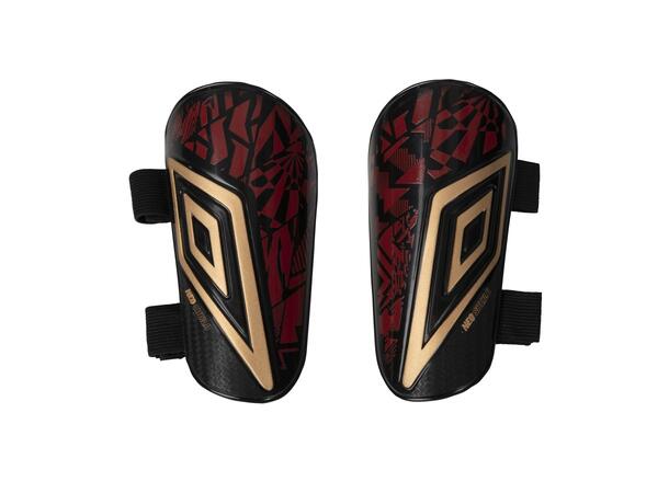 UMBRO Neo Shield Guard Straps Sort S Leggskinn 