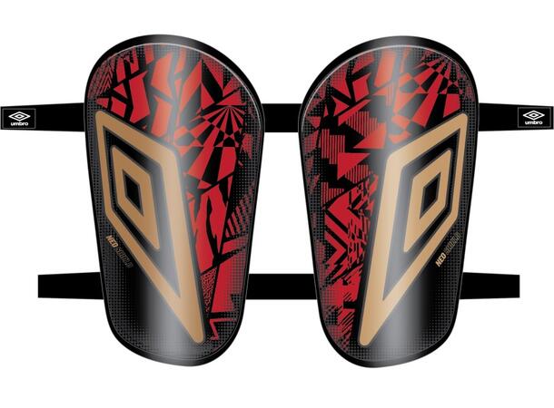 UMBRO Neo Shield Guard Straps Sort S Leggskinn 