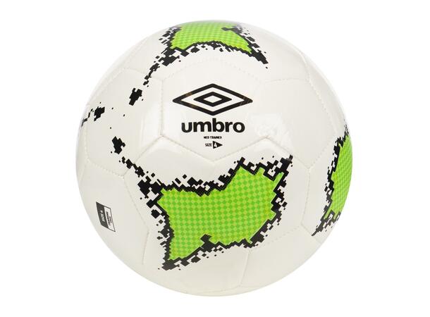 UMBRO Neo Trainer 24 Hvit/Grønn 4 Slitesterk, maskinsydd treningsball 