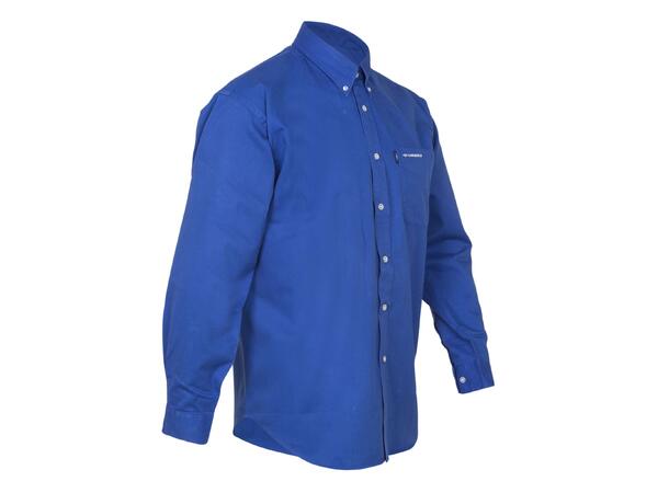 ST Skjorte Brystlogo Blå L Skjorte med bordert UMBRO logo 