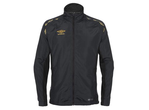 UMBRO UX-1 Trn Jacket jr Sort/Gul 152 Teknisk treningsjakke 