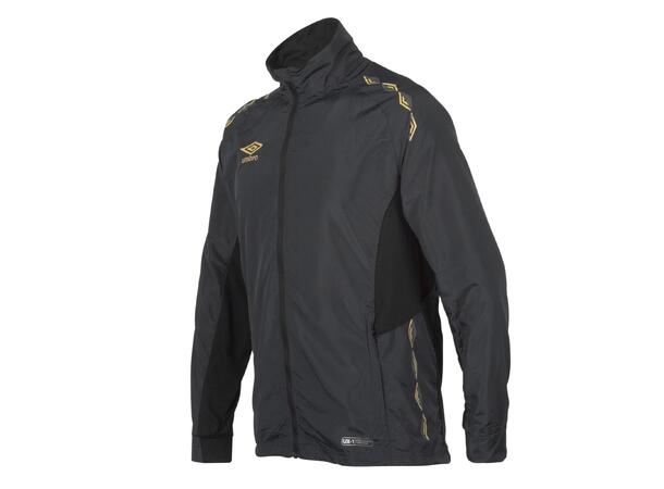 UMBRO UX-1 Trn Jacket jr Sort/Gul 152 Teknisk treningsjakke 