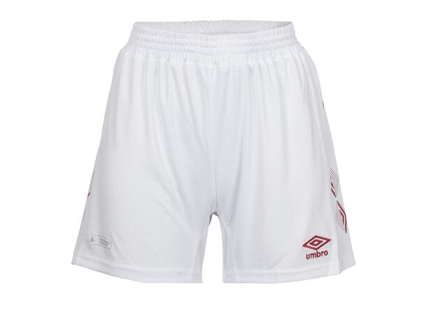 UMBRO UX-1 Shorts w Hvit/Rød 34 Flott teknisk spillershorts 