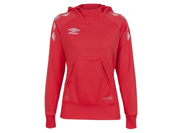 UMBRO UX-1 Hood Top jr Rosa/Hvit 128 Tøff teknisk hettegenser 