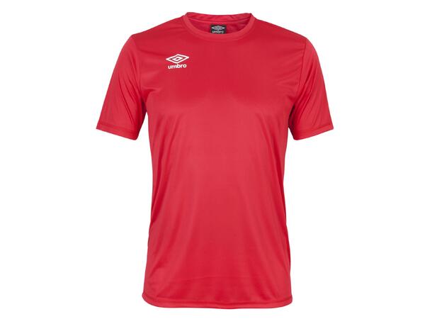 UMBRO Core Poly Tee Rød 3XL Enkel, teknisk trøye i polyester