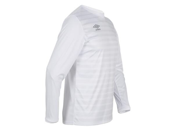 UMBRO Sublime LS Jersey jr Hvit 116 Langermet sublimert spillertrøye 