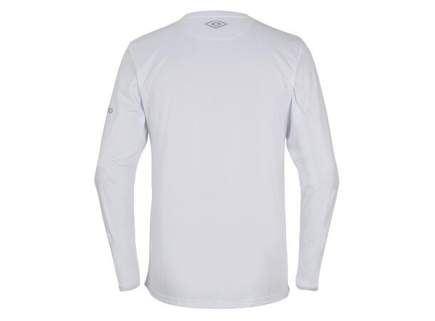 UMBRO Sublime LS Jersey jr Hvit 116 Langermet sublimert spillertrøye 