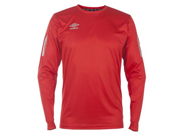 UMBRO Core LS Jersey Rød L Teknisk langermet spillertrøye 