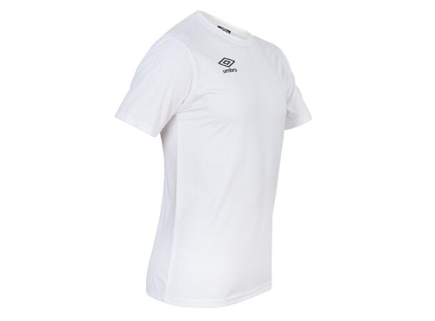UMBRO Core Poly Tee Hvit 3XL Enkel, teknisk trøye i polyester 