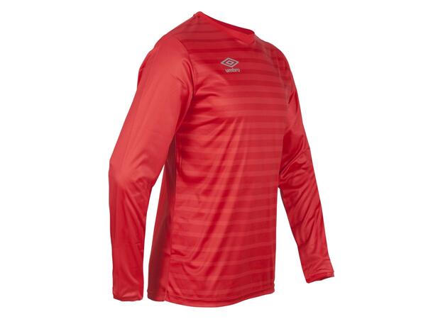 UMBRO Sublime LS Jersey Rød XXL Langermet sublimert spillertrøye 